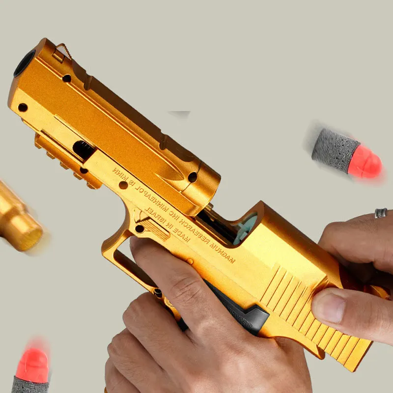 Пистолет Desert Eagle для страйкбола Мягкая ручная пуля бластер игрушка стрельбы