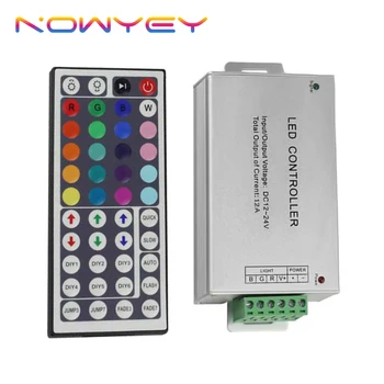 

RGB Controller 576W 12-24V 8A RF LED Controller 20M 3Channel RGB Strip Light Controller for SMD5050 3528 RGB Tape
