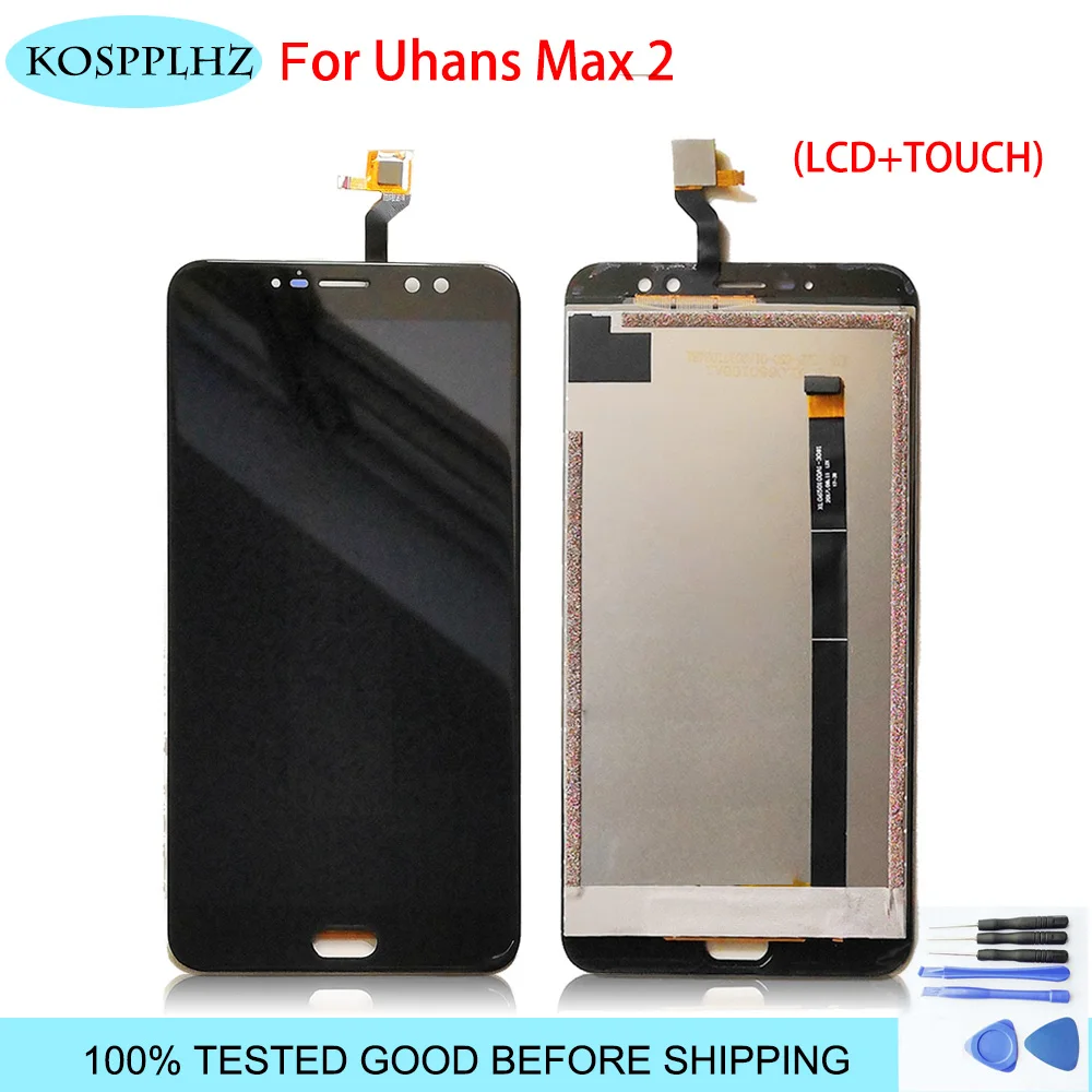 Для UHANS Max 2 lcd дисплей и сенсорный экран 6,44 ''Замена с инструментами+ клей
