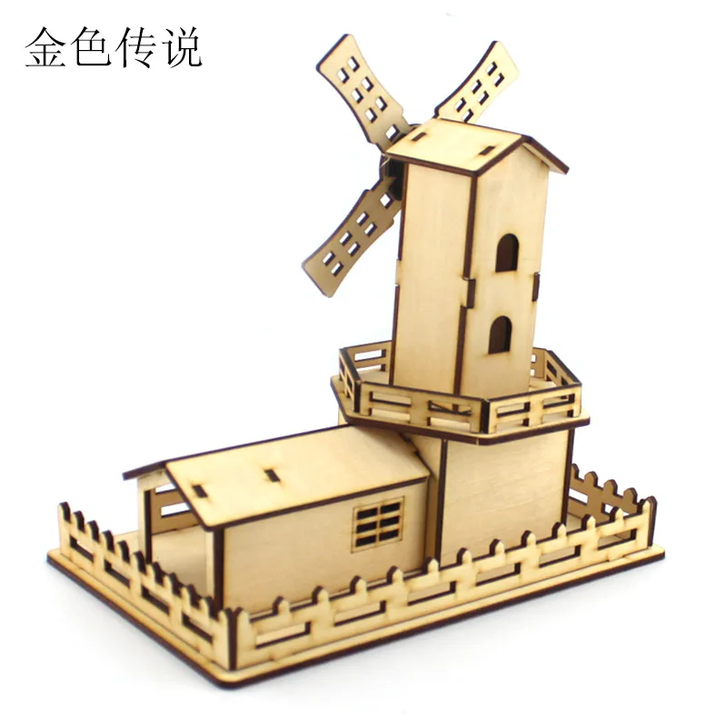 

Sound And Light Spring Festival Windmill Children Small Invention Small Physical Toy DIY Rotating China Science Publishing & Med