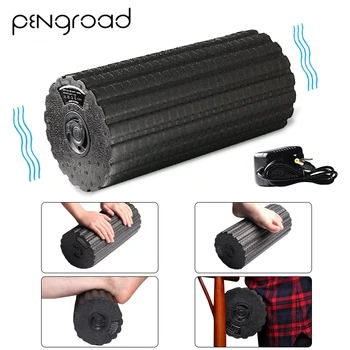 

Electric Vibration Massage Yoga Foam Roller Rechargeable Backrest Leg Adjustment Massager Yoga Fitness Electric Massage Stick