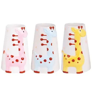 

Pet Standing Water Dispenser Ceramic Kettle Holder Bracket Hamster Drink Feeder
