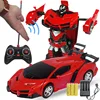 Gesture Sensing RC Toy Car 24cm Transformation Robot Electric  Remote Control Deformation Sports Cars Toy for Kids Children Y155 ► Photo 2/6