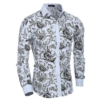 

2019 Newest Classic Design Famous Men's Leisure and Slimming Style Long Sleeve Shirts Cheap Price Men Clothes 2019 Shirts