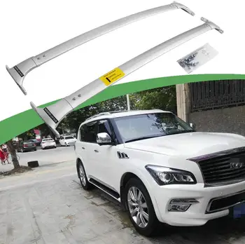 

2Pcs front rear aluminium cross bar crossbar fits for I-n-f-i-n-i-t-i QX80 QX56 2011-2020