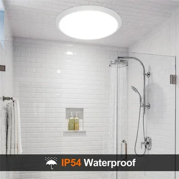 

36/48/60W LED Ceiling Light Waterproof Dustrproof 30/40/50cm 3Colors Modern Lamp Living Room Lighting Fixture Bedroom Kitchen