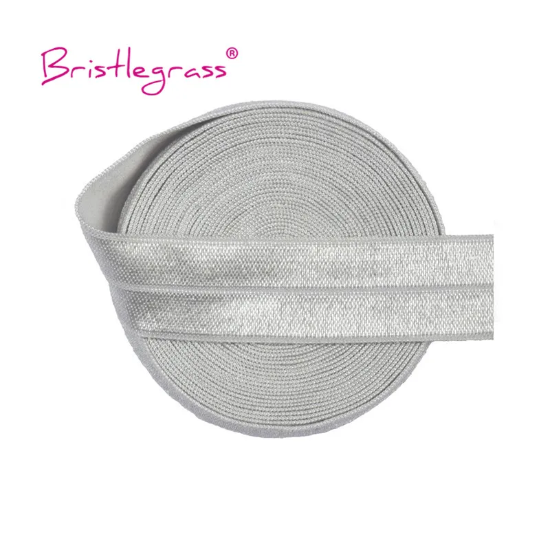 Sparkling Satin Elastic Ribbon for Crafts and Accessories - 3/4 Width, Multiple Lengths Available