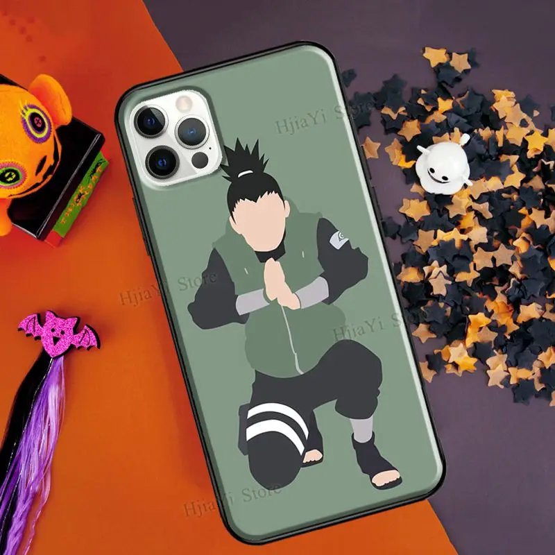 Shikamaru For iPhone 13 Pro Max 12 mini Case For iPhone 11 Pro Max XS 7 8 Plus SE 2020 X XR Cover