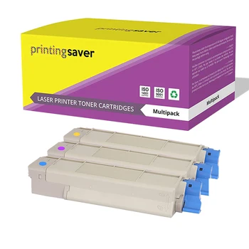 

3pcs Compatible OKI Color Toner Cartridge 610 for OKI C610dtn C610n C610 C610dn C610cdn printer