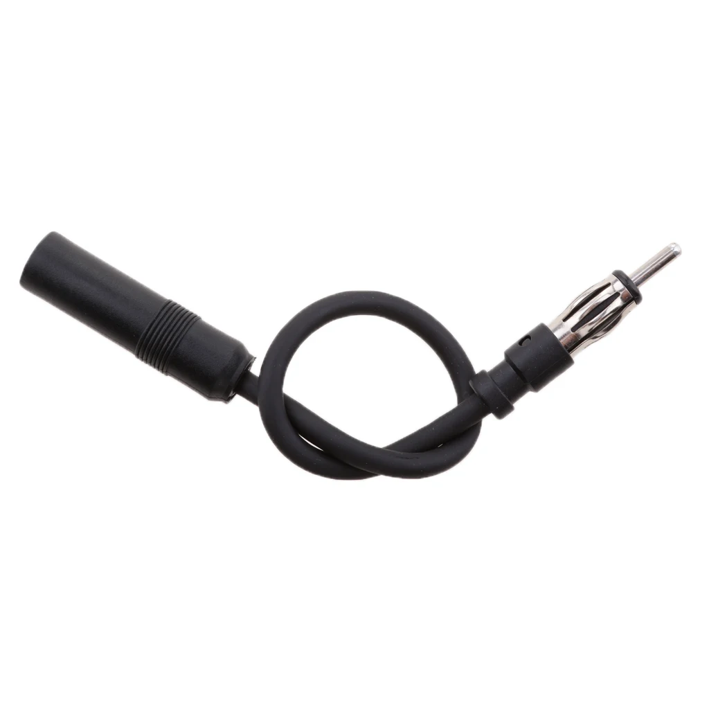 Auto Antenna Extension Cord Male Female Car AM FM Adapter Cable 9.84 Inch