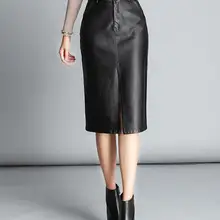 S-3XL, хит, Весенняя женская новая модная длинная юбка выше колена, юбка, юбка на бедрах