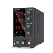 Ajustable fuente de alimentación dc NPS1203W doble digital pantalla LED de alimentación de laboratorio regulador 120V 3A banco fuente de energía