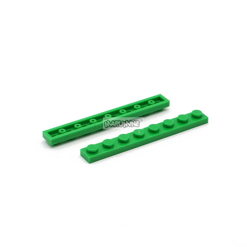 Базовая пластина MARUMINE 1x8 точек 80 шт. Классические блоки MOC Строительные кирпичи