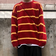 *#Best Price Winter Sweater Men's Warm Thick Fashion Cross-color Casual Knit Pullover Man Wild Loose Long-sleeved Sweater Male Clothes *#Best Price Winter Sweater Men's Warm Thick Fashion Cross-color Casual Knit Pullover Man Wild Loose Long-sleeved Sweater Male Clothes