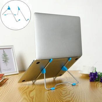 

Adjustable Folding Stand Portable Tablet Top Laptop Tablet Stand Anti-skid Angle Height Bracket Holder for Notebook Home Office