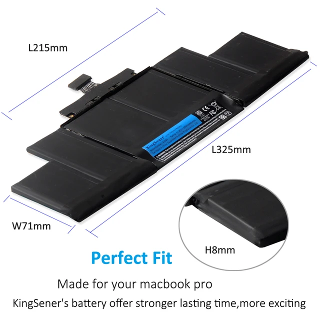 2015 Macbook Pro Battery 15 Inch A1398 MacBook Pro 15