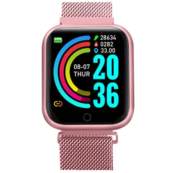 

Arvin Y68 Bluetooth Call Reminder Smartwatch Men Sport Blood Pressure Smart Watch Tracker Fitness Heart Rate Monitor Bracelet