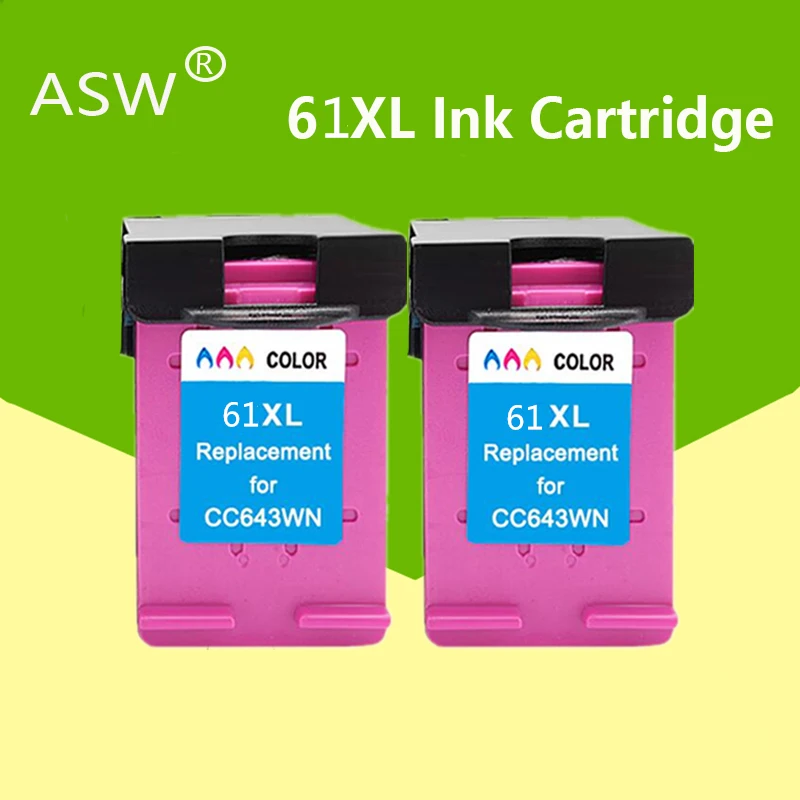 ASW 61XL картридж замены для hp 61xl чернильный 61 Deskjet 1000 1050 1055 2050 2512 2540 3050 Envy 5530 4500 |