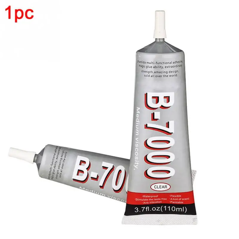 

1pc 15/25/50/110ml Best B-7000 Multi Purpose Glue Adhesive Epoxy Resin Diy Crafts Glass Touch Screen Cell Phone Super Glue