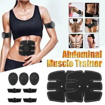 

1Set Fat Burning Muscle Strengthen Trainer EMS Intelligent Abdomen Massager Body Building Abdominal Weight Loss Machine