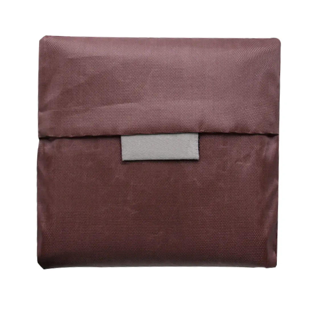 Эластичный хлопок хозяйственная сумка многоразовая переносная сумка через плечо складная сумка сумки печать - Цвет: coffe