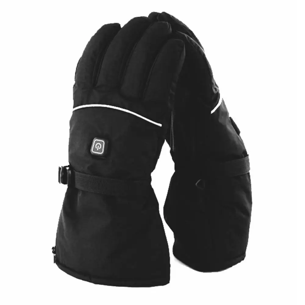 Cycling Heated Gloves Electric Washable Insulated Heating Gloves Keep Winter Warm For Skiing Riding Outdoor Sports Camping Ski