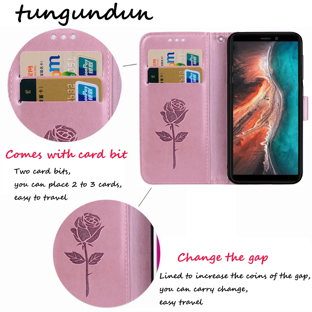 Для Ulefone P6000 Plus Чехол подставка стиль PU кожаный флип силиконовый чехол для Ulefone P6000 Plus телефон кошелек Капа сумка 6,0"