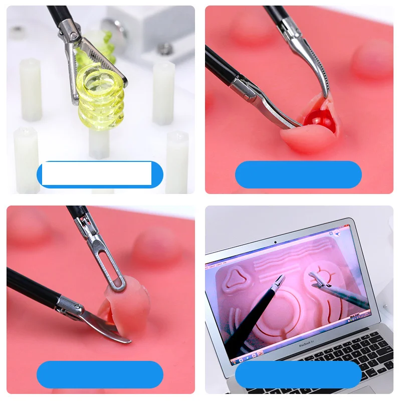 New Instrument for laparoscope training ,forceps,Scissors,grasper,needle holder pratice tools for student
