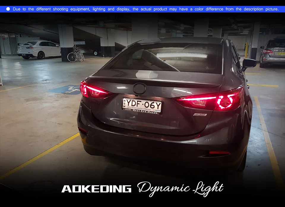 Задний фонарь для автомобиля- Mazda 3 Axela светодиодная сигнальная лампа Противотуманные фары DRL дневные ходовые огни тюнинг автомобильные аксессуары