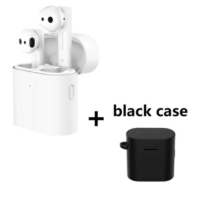 xiaomi Mi Airdots pro 2 xiaomi air 2 TWS Bluetooth гарнитура истинные беспроводные стерео спортивные наушники ANC переключатель ENC авто - Цвет: add black case