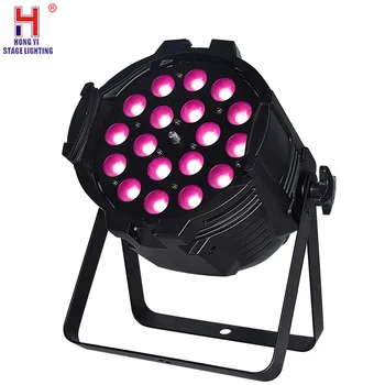 

DJ Ligthing RGBW Led Stage Light 18x12w Zoom Aluminum Par Wash Lights With DMX512 For Disco Machine Party Decoration Stage Event