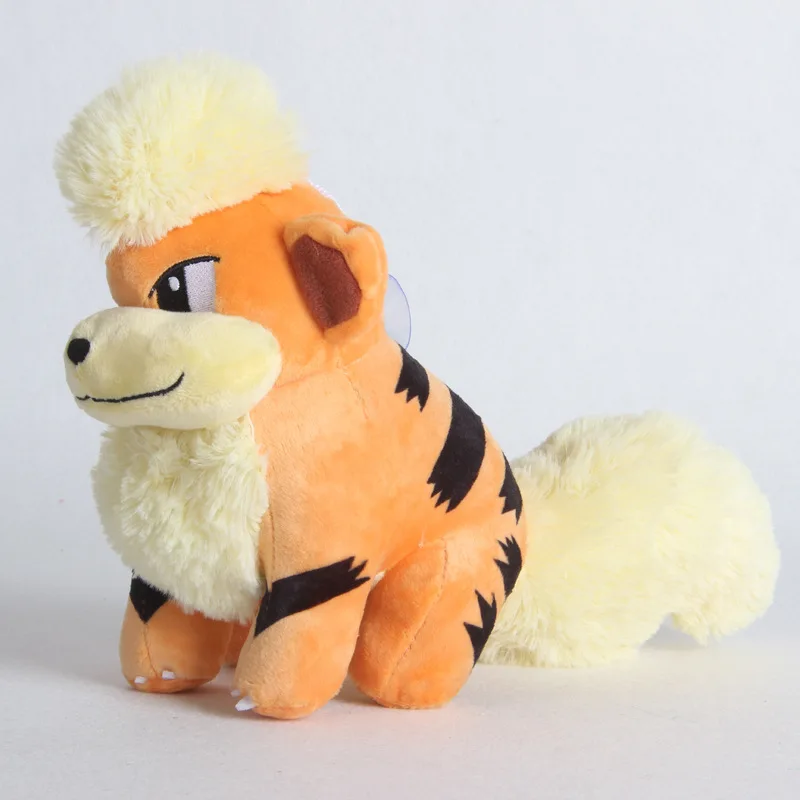 Takara Tomy Growlithe плюшевая милая собака кукла Япония мультфильм животных подарки для детей хобби Коллекционная мягкая игрушка покемон