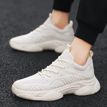 

Fashion Men Running Shoes Unisex Outdoor Sneakers Breathable Mesh Athletic Shoes Lightweight Training Shoes Couples Sport Shoes