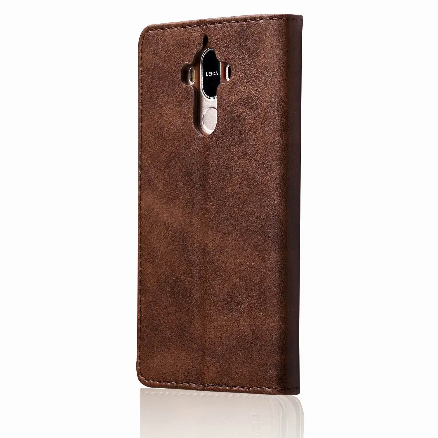 Brown Флип-кейс для huawei mate 9 MHA-L09 чехол-кошелек для телефона в huawei Коврики 9 Коврики 9 MHA-L29 MHA-AL00 MHA L09 L29 AL00 фундамент чехол - Цвет: Brown