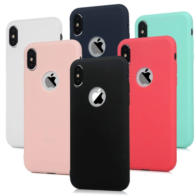 Luxury Soft Silicone Candy Pudding Cover For Iphone X Xr Xs 12 Mini 11 Pro  Max 6 7 8 Plus Se 2020 Case Gel Phone Protector Case - Mobile Phone Cases &  Covers - AliExpress