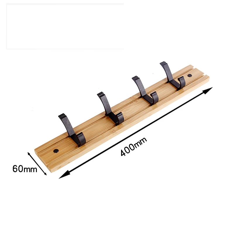 Деревянная вешалка для одежды, крючки для ключей, держатель для хранения одежды, органайзер, металлический скрытый настенный крючок для подвешивания одежды, аксессуары для дома