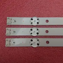 Комплект одежды из 3 предметов 8 светодиодный s 850 мм светодиодный подсветка полосы для LG 43LH604V 43LH60_FHD_A Тип UF64_UHD_A 43UH610V 43UF640 43UH610A 43LH5700