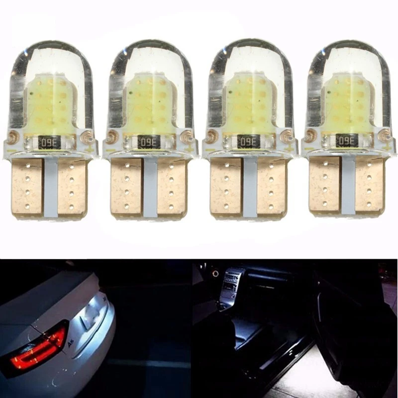 10 шт./лот светодиодная 194 168 COB 8SMD светодиоды парковочная лампа светодиодный