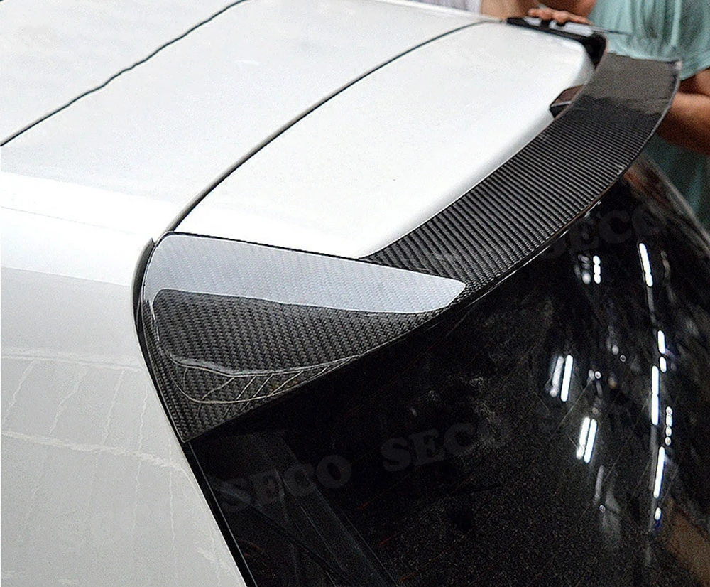 MK6 спойлер на заднюю крышу из углеродного волокна для VW Golf 6 VI MK6 standard 2010-2013 VX style FRP Top Wings Внешнее украшение