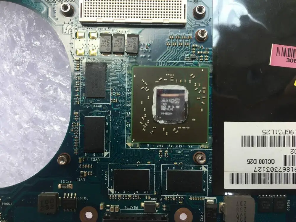 06D5DG QCL00 LA-8241P подходит для dell 15R 5520 7520 Материнская плата ноутбука HD7670M DDR3 тестирование