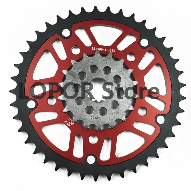 530 Chain Motorcycle Front Rear Sprocket kit For Kawasaki ZX14 20062011 ZZR1400 ZX1400 2006