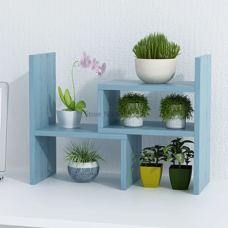 Floral Shelf Space Multi-storey Indoor Solid Wood Living Room Balcony Household Storage Meat Floor Flower Shelf Saves Space - Цвет: Коричневый