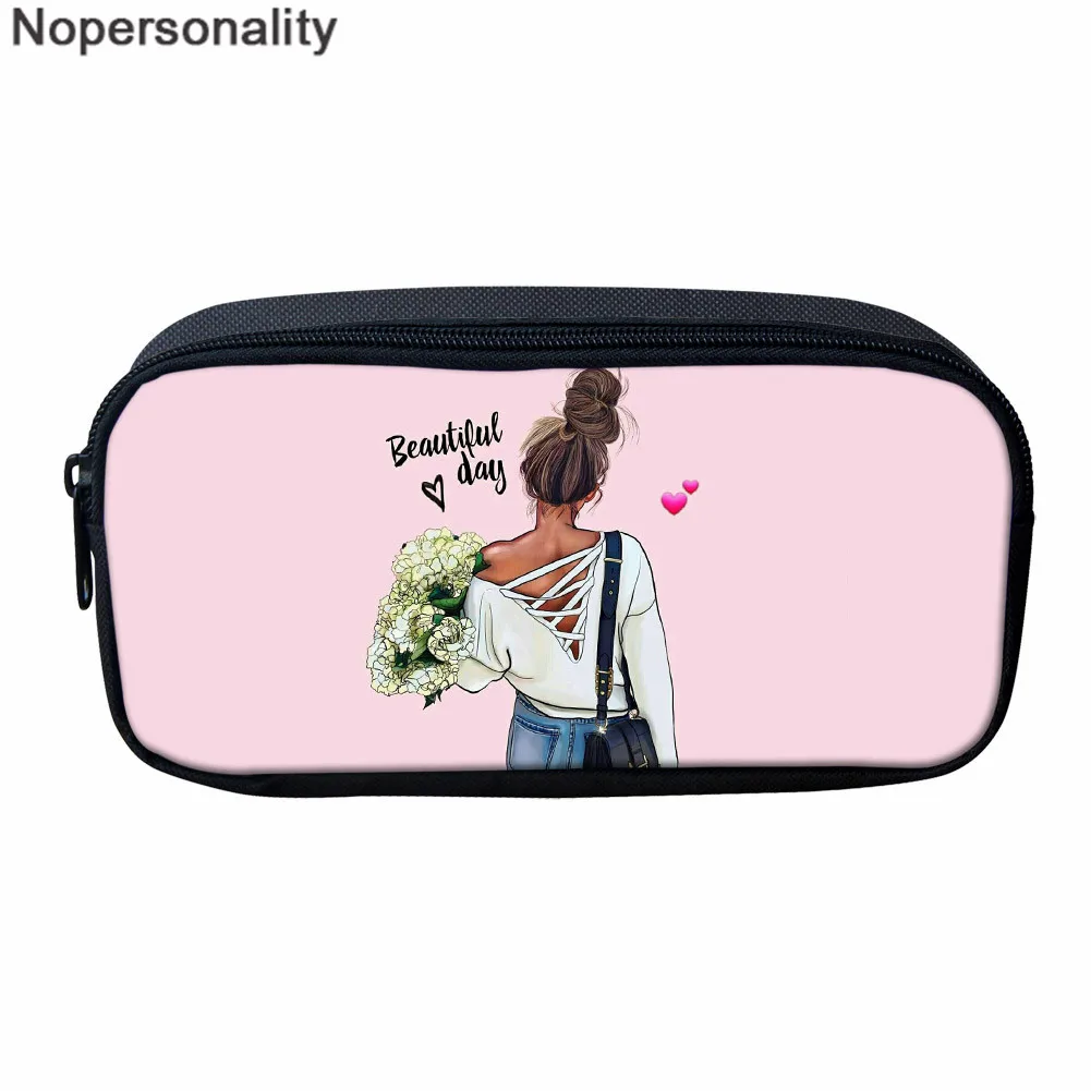 LH1157K Nopersonality основной Детский рюкзак для девочек Kawaii мультфильм супер мама печати 3 шт./компл. школьные сумки детские рюкзаки рюкзак - Цвет: LH1157K