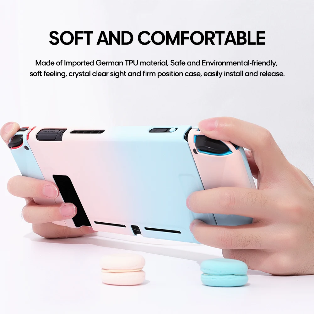 Protective Back Cover Shell Nintend Switch for Nintendos Switch Joy-Con Console Colorful Hard Case (3)
