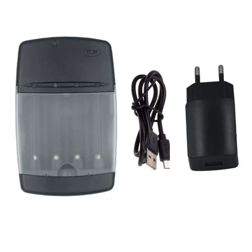 USB Cable EU charger Умное usb-устройство для Батарея Зарядное устройство для LR03 AA LR6 ААА щелочные батареи 1,5 V Перезаряжаемые Батарея с Светодиодный индикатор интеллигентая(ый) Зарядное устройство - Цвет: USB Cable EU charger