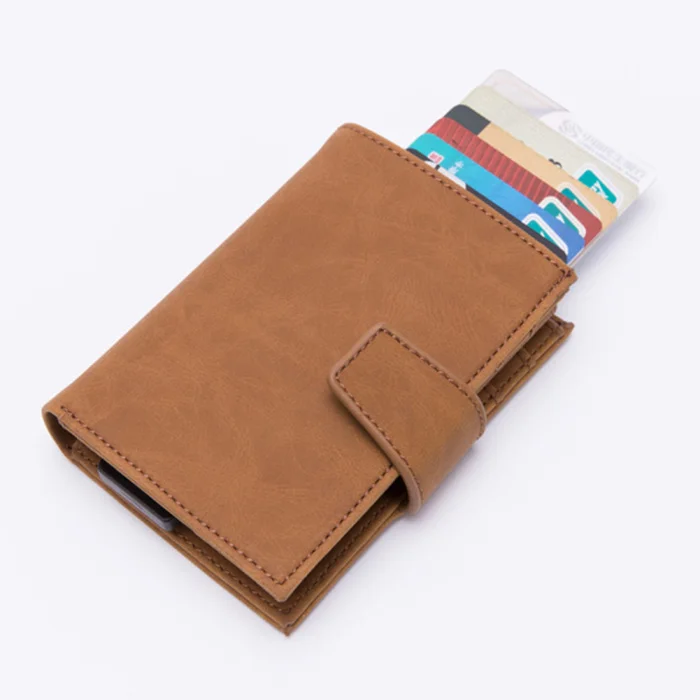New Style Wallet Case with Card Holde PU Leather Card Slots Case Durable Shockproof Cover Multifunctional