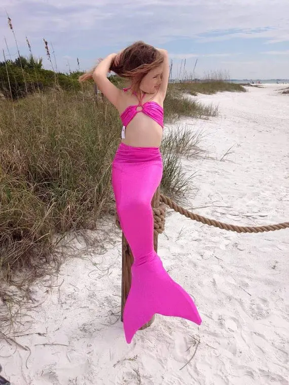 

Swimming Kids Mermaid Tails With Monofin Fin Bikinis Set Girls Kids Swimsuit Tail Mermaid Cosplay Costume For Girl Swimming