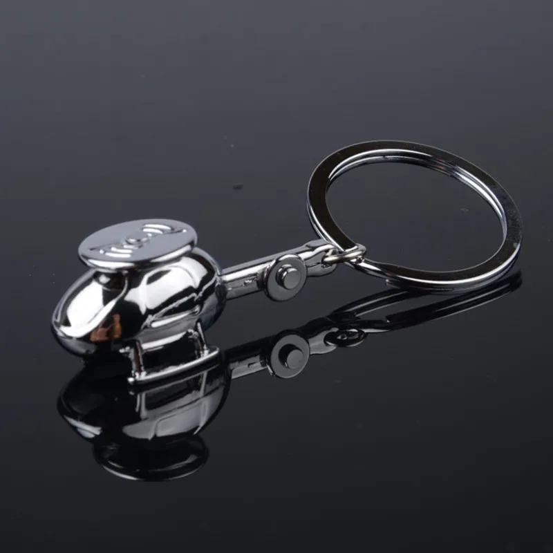 Брелок для ключей подвеска-вертолет металлическая маленькая Подарочная 2021 |