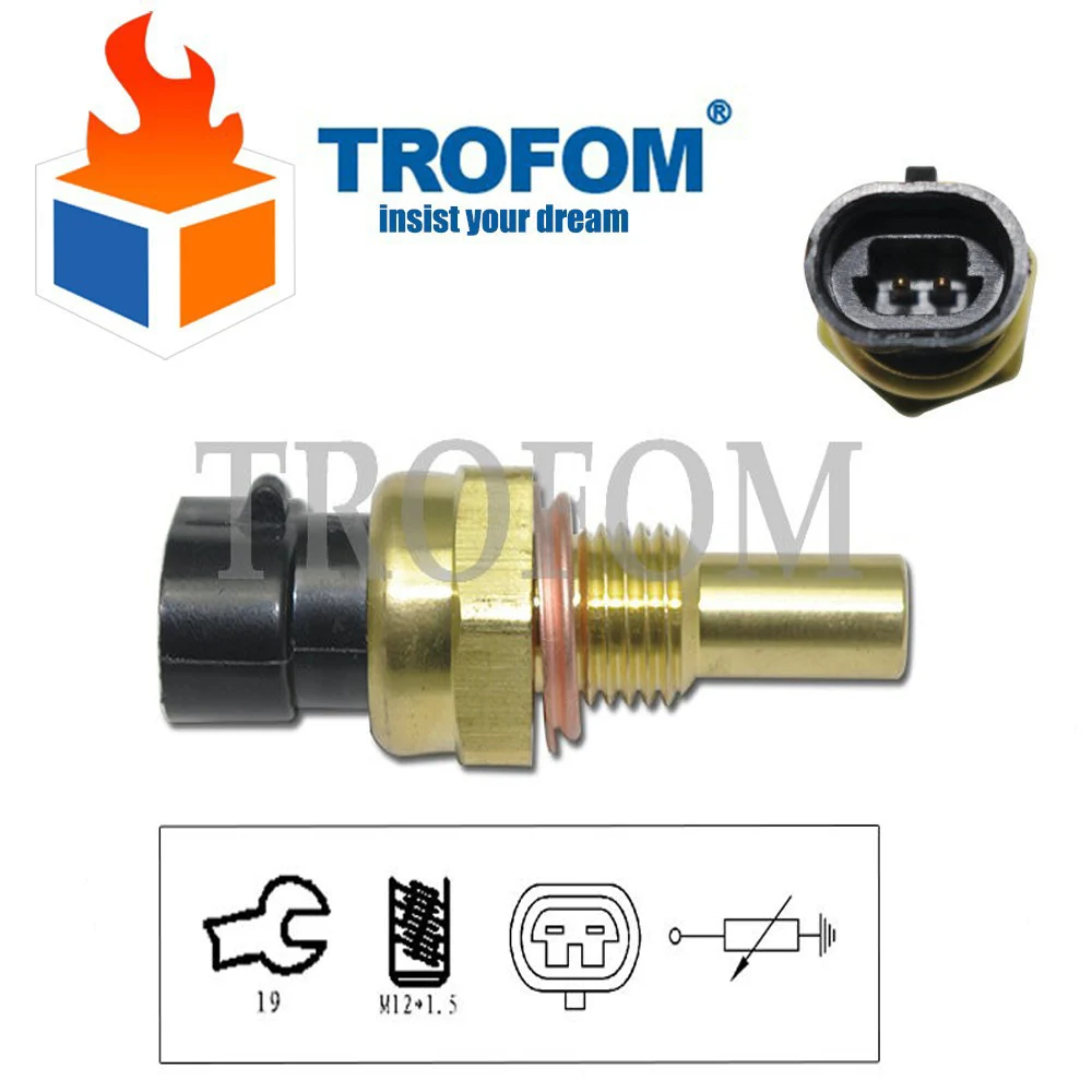 Датчик температуры охлаждающей воды для Saab 9 5 7 ALFA ROMEO 145 146 FIAT CROMA PUNTO TEMPRA LANCIA ISUZU Rodeo