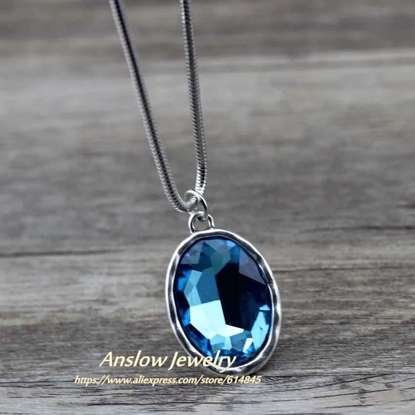 Anslow New Design Fashion Jewelry European Charm 90cm Long Sweater Necklace Pendant For Women Accessories Gift LOW0090AN